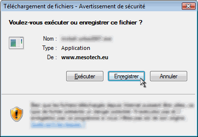 Bo&icirc;te de dialogue de t&eacute;l&eacute;chargement