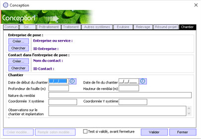 La prise en compte de tous les éléments en conception... Description des Dispositifs et de leur environnement