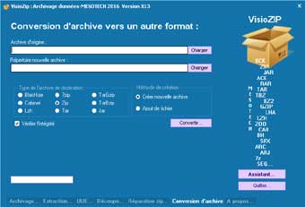 <span>Convertir d'un format vers un autre</span>